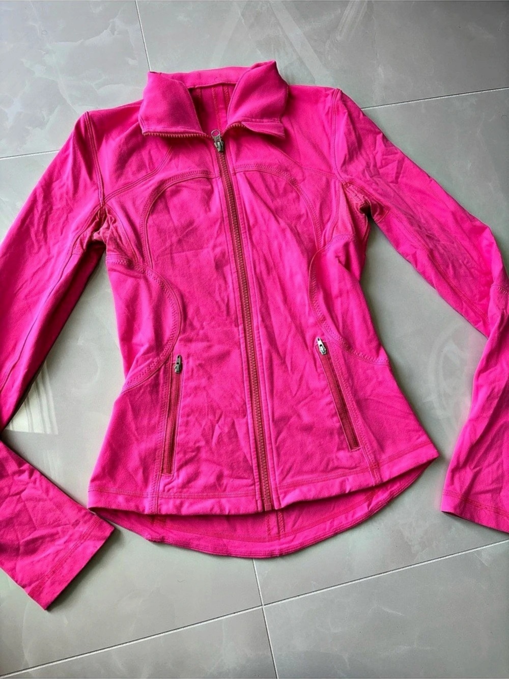 lululemon Forme Jacket Jacket Pink - Picture 3 of 9